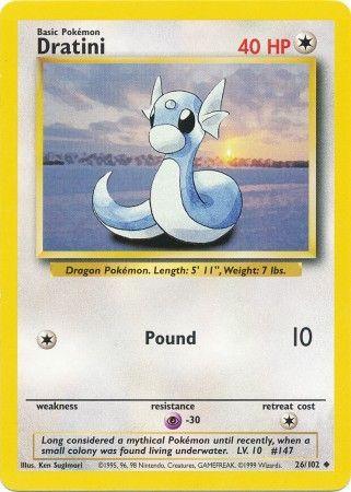 Dratini (26/102) [Base Set Unlimited] (Online Only)