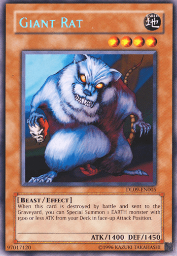 Giant Rat (Silver) [DL09-EN005] Rare (ONLINE ORDER ONLY)