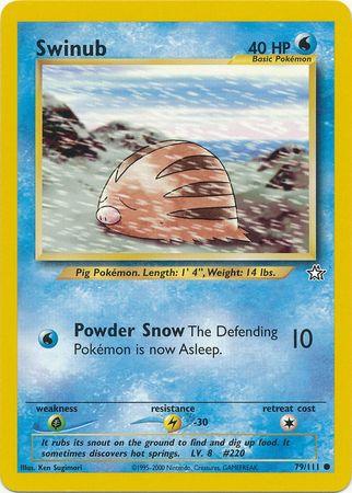 Swinub (79/111) [Neo Genesis Unlimited] (Online Only)