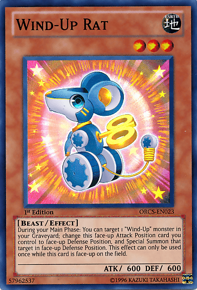 Wind-Up Rat [ORCS-EN023] Super Rare (ONLINE ORDER ONLY)