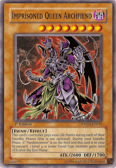 Imprisoned Queen Archfiend [PTDN-EN032] Common (ONLINE ORDER ONLY)