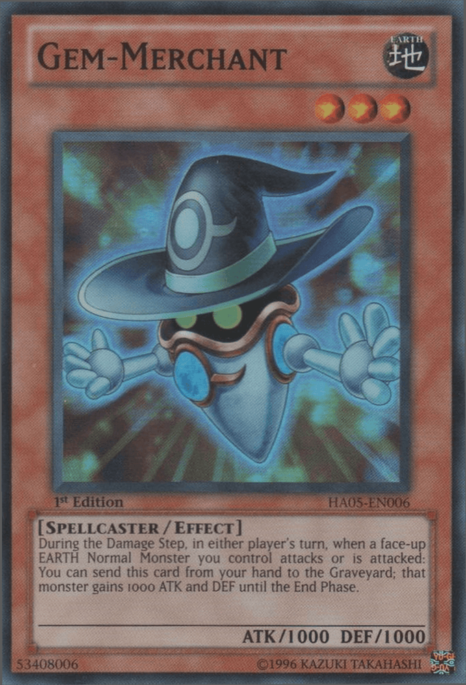 Gem-Merchant [HA05-EN006] Super Rare (ONLINE ORDER ONLY)