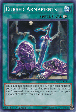 Cursed Armaments [BP03-EN169] Common (ONLINE ORDER ONLY)