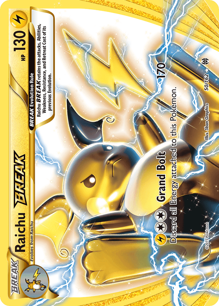Raichu BREAK (50/162) [XY: BREAKthrough] (Online Only)