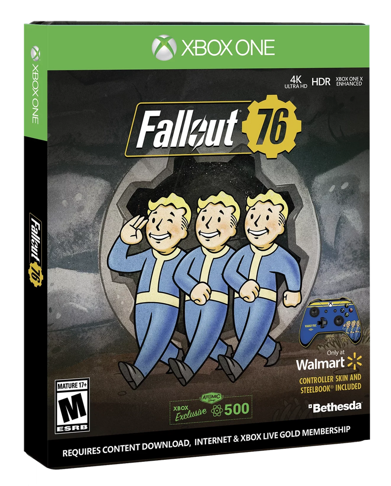 Fallout 76: Walmart Steel-Book Edition (Xbox One) (Online Only)