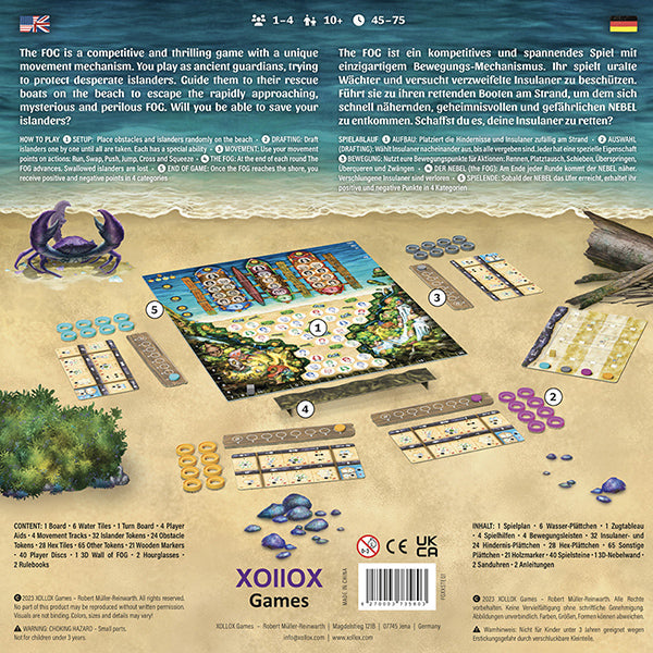 The Fog: Escape from Paradise - Board Game (Online Order Only)
