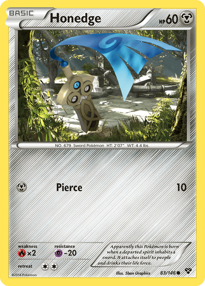 Honedge (83/146) [XY: Base Set] (Online Only)