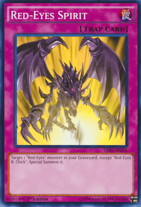 Red-Eyes Spirit [LDK2-ENJ35] Common (ONLINE ORDER ONLY)