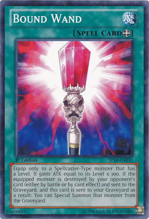 Bound Wand [SP14-EN035] Starfoil Rare (ONLINE ORDER ONLY)