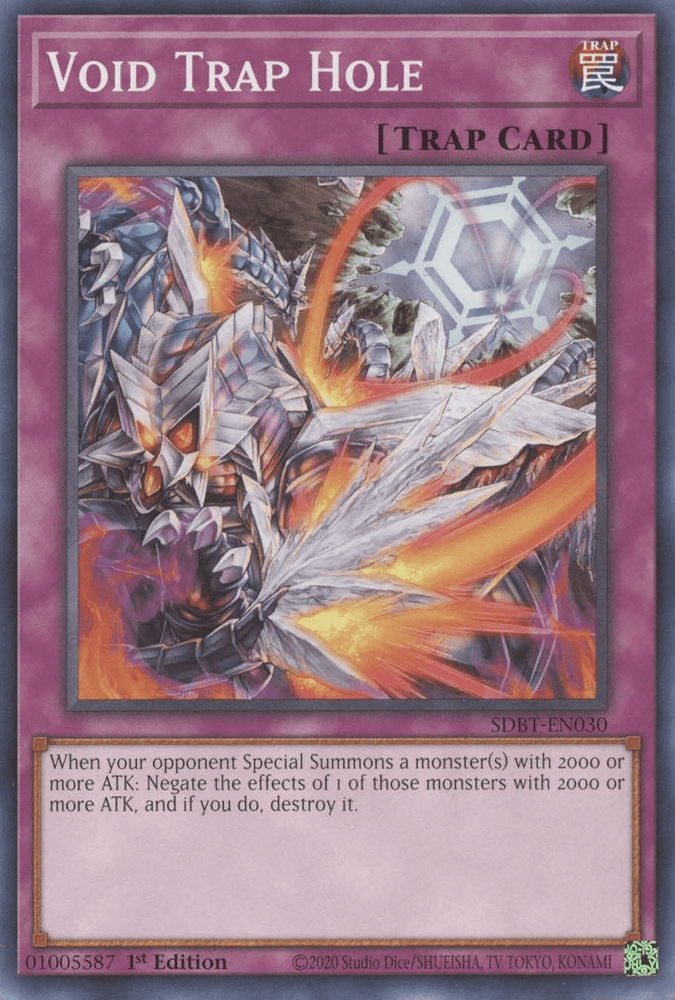 Void Trap Hole [SDBT-EN030] Common (ONLINE ORDER ONLY)