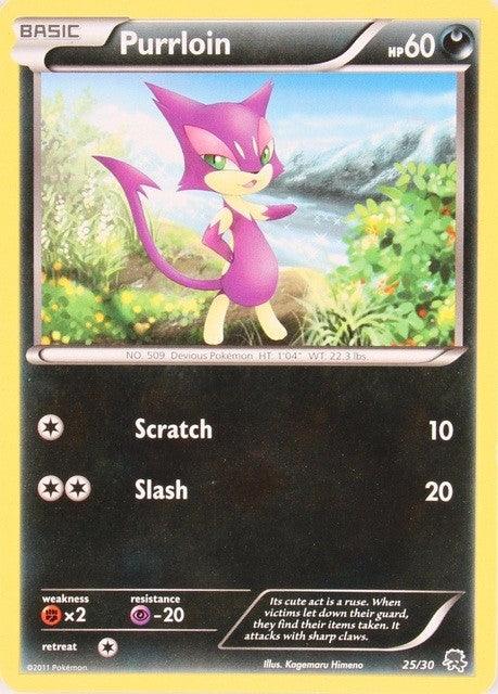 Purrloin (25/30) [Black & White: Trainer Kit - Zoroark] (Online Only)