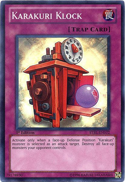 Karakuri Klock [STBL-EN072] Super Rare (ONLINE ORDER ONLY)