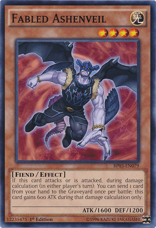 Fabled Ashenveil [BP03-EN079] Common (ONLINE ORDER ONLY)