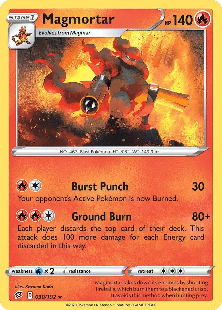 Magmortar (030/192) [Sword & Shield: Rebel Clash] (Online Only)
