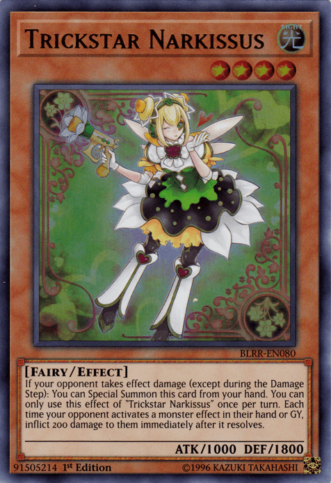 Trickstar Narkissus [BLRR-EN080] Ultra Rare (ONLINE ORDER ONLY)