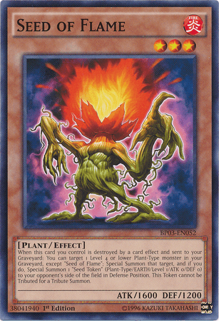Seed of Flame [BP03-EN052] Common (ONLINE ORDER ONLY)