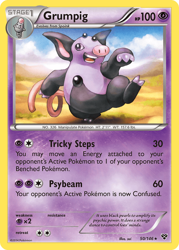 Grumpig (50/146) [XY: Base Set] (Online Only)