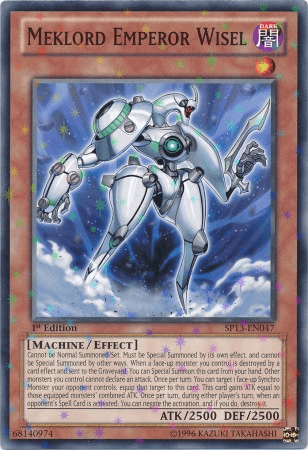 Meklord Emperor Wisel [SP13-EN047] Starfoil Rare (ONLINE ORDER ONLY)