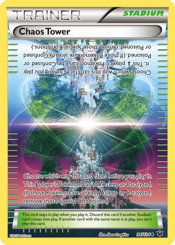 Chaos Tower (94/124) [XY: Fates Collide] (Online Only)