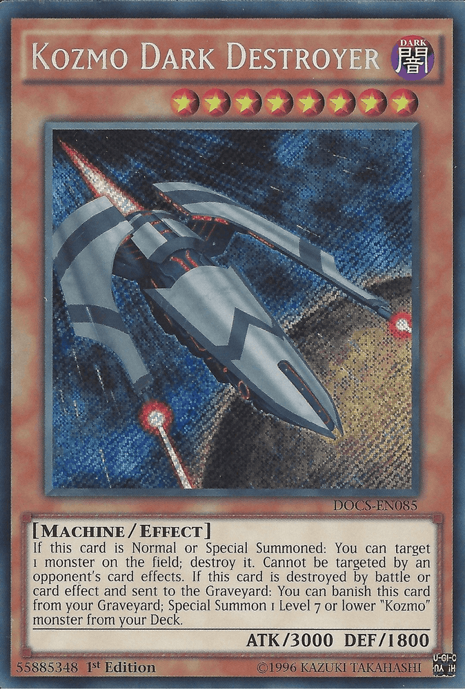 Kozmo Dark Destroyer [DOCS-EN085] Secret Rare (ONLINE ORDER ONLY)