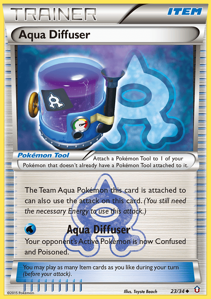 Aqua Diffuser (23/34) [XY: Double Crisis] (Online Only)