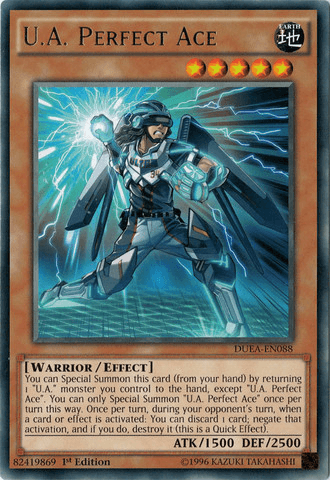 U.A. Perfect Ace [DUEA-EN088] Rare (ONLINE ORDER ONLY)
