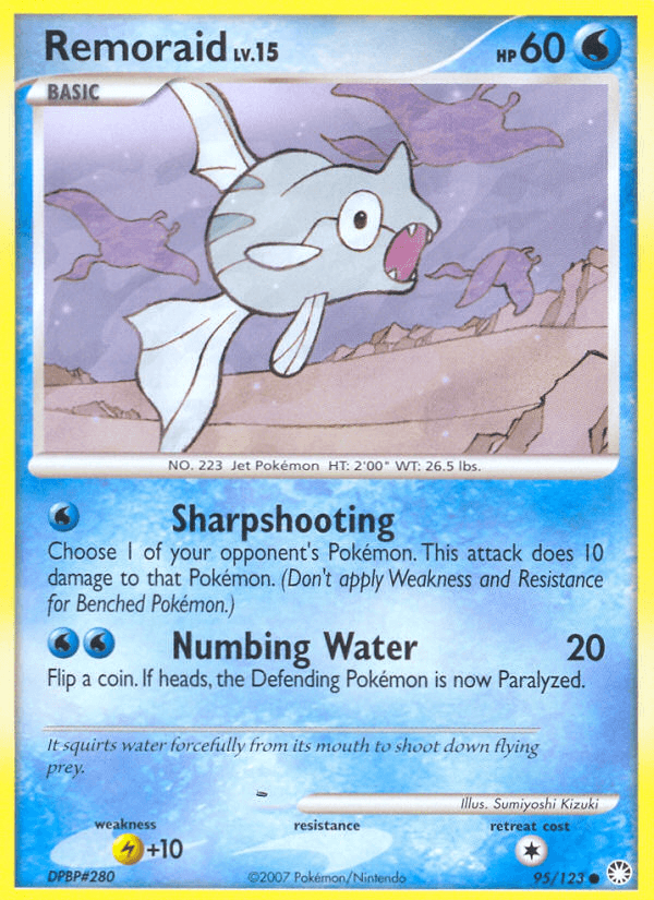 Remoraid (95/123) [Diamond & Pearl: Mysterious Treasures] (Online Only)
