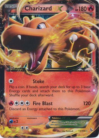Charizard EX (11/106) (Jumbo Card) [XY: Flashfire] (Online Only)