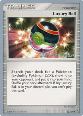 Luxury Ball (86/100) (Stallgon - David Cohen) [World Championships 2009] (Online Only)