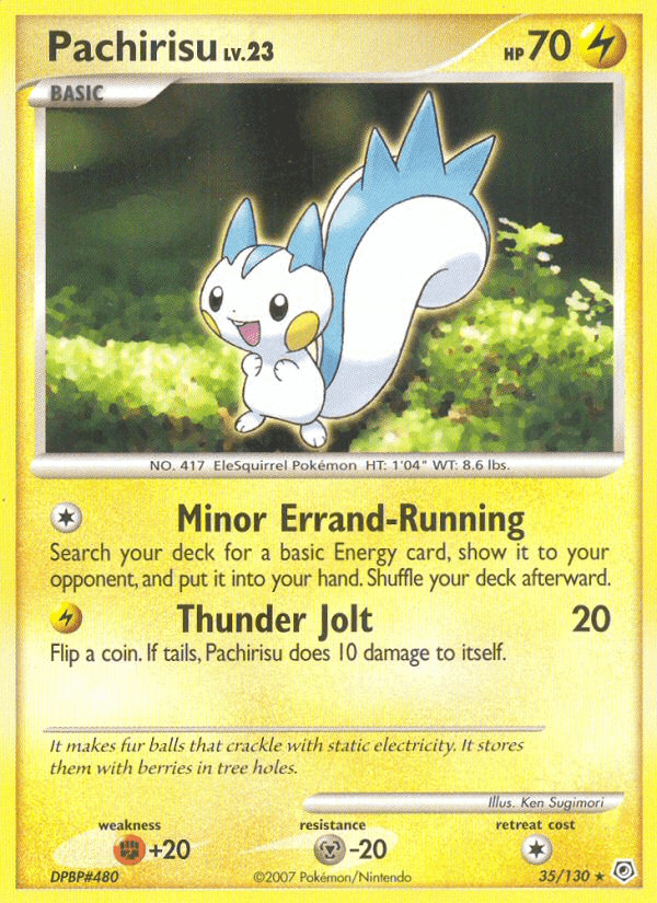 Pachirisu (35/130) [Diamond & Pearl: Base Set] (Online Only)