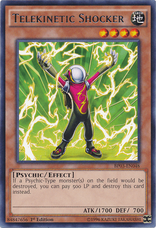 Telekinetic Shocker [BP03-EN048] Rare (ONLINE ORDER ONLY)