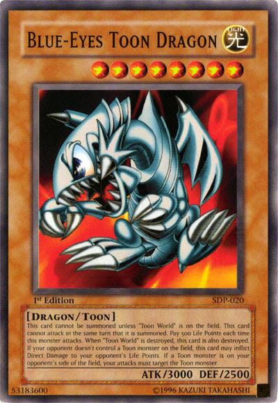 Blue-Eyes Toon Dragon [SDP-020] Common (ONLINE ORDER ONLY)
