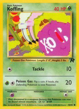Koffing (58/82) [Team Rocket Unlimited] (Online Only)