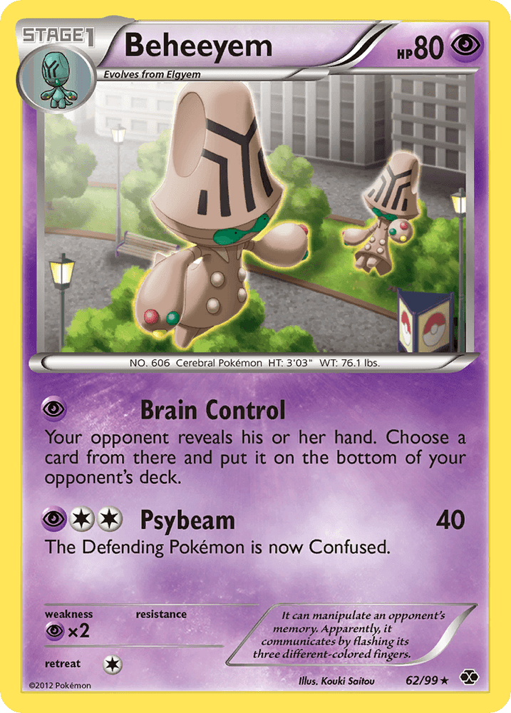 Beheeyem (62/99) [Black & White: Next Destinies] (Online Only)