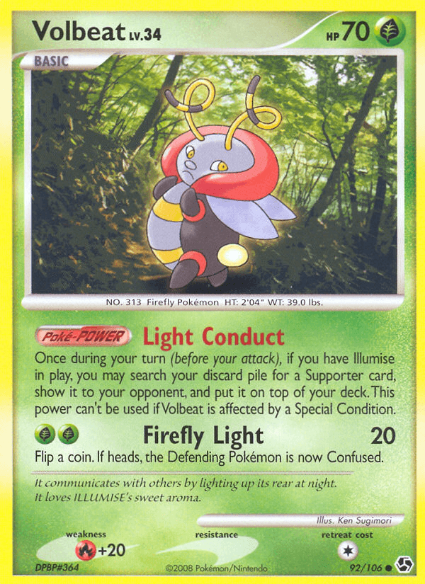Volbeat (92/106) [Diamond & Pearl: Great Encounters] (Online Only)