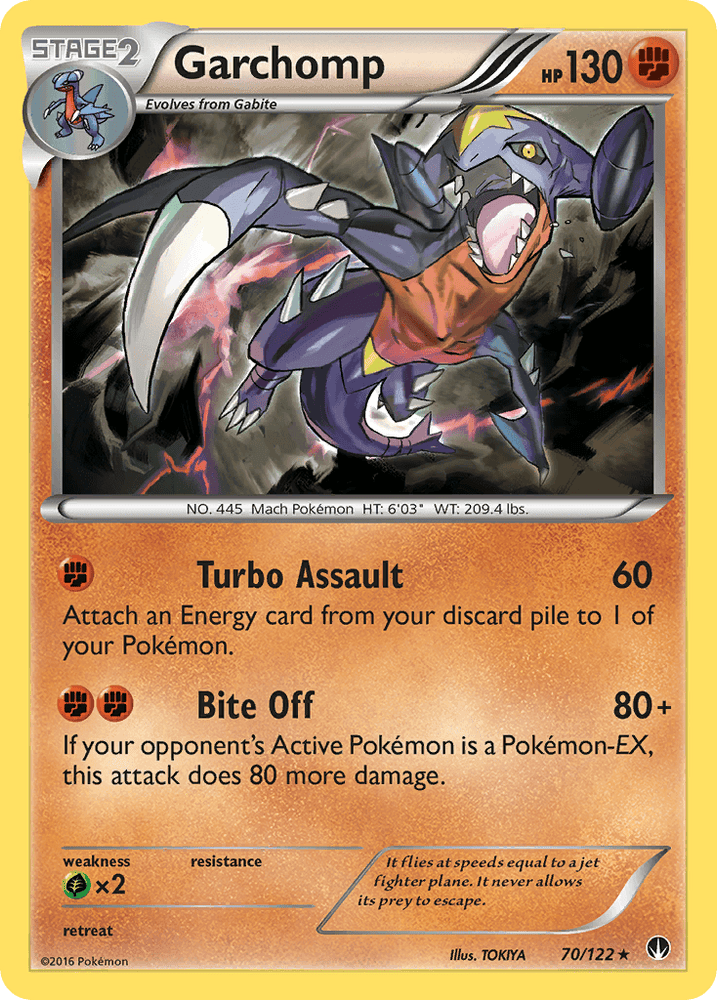 Garchomp (70/122) [XY: BREAKpoint] (Online Only)
