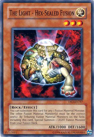 The Light - Hex-Sealed Fusion [DR3-EN147] Common (ONLINE ORDER ONLY)
