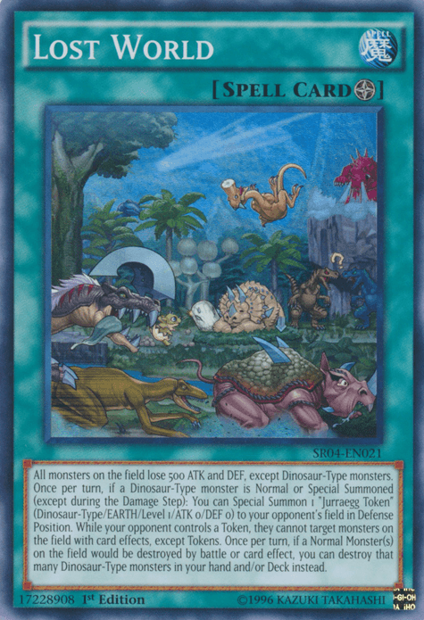 Lost World [SR04-EN021] Super Rare (ONLINE ORDER ONLY)