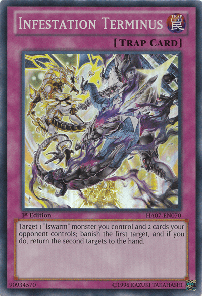 Infestation Terminus [HA07-EN070] Super Rare (ONLINE ORDER ONLY)
