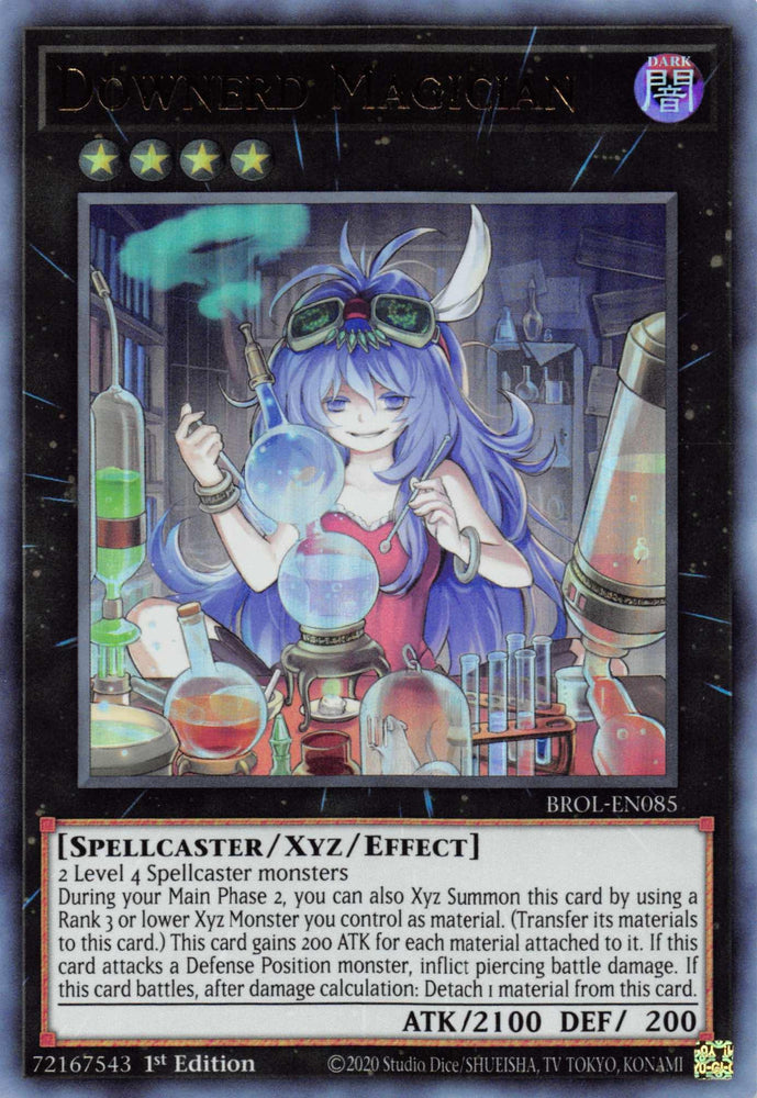 Downerd Magician [BROL-EN085] Ultra Rare (ONLINE ORDER ONLY)