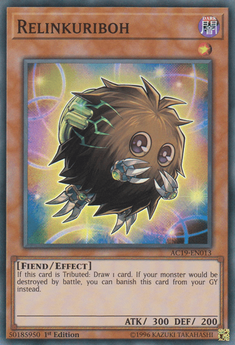 Relinkuriboh [AC19-EN013] Super Rare (ONLINE ORDER ONLY)