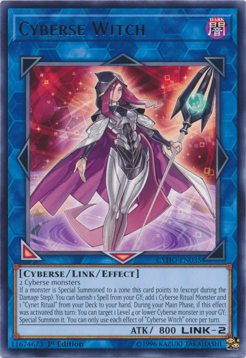 Cyberse Witch [CYHO-EN035] Rare (ONLINE ORDER ONLY)