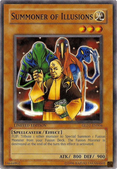 Summoner of Illusions [GLD1-EN004] Common (ONLINE ORDER ONLY)