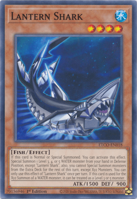 Lantern Shark [ETCO-EN018] Common (ONLINE ORDER ONLY)