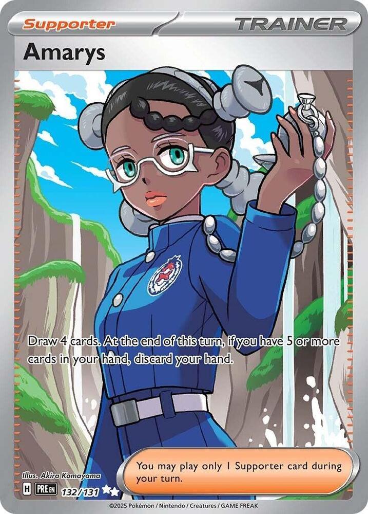 Amarys (132/131) [Scarlet & Violet: Prismatic Evolutions] (Online Only)