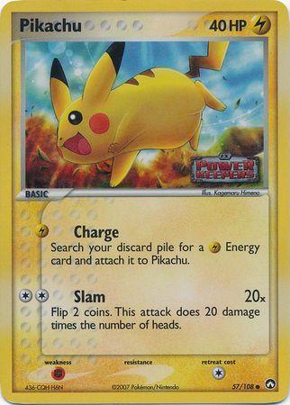 Pikachu (57/108) (Stamped) [EX: Power Keepers] (ONLINE ORDER ONLY)