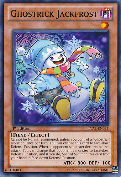 Ghostrick Jackfrost [LVAL-EN021] Common (ONLINE ORDER ONLY)