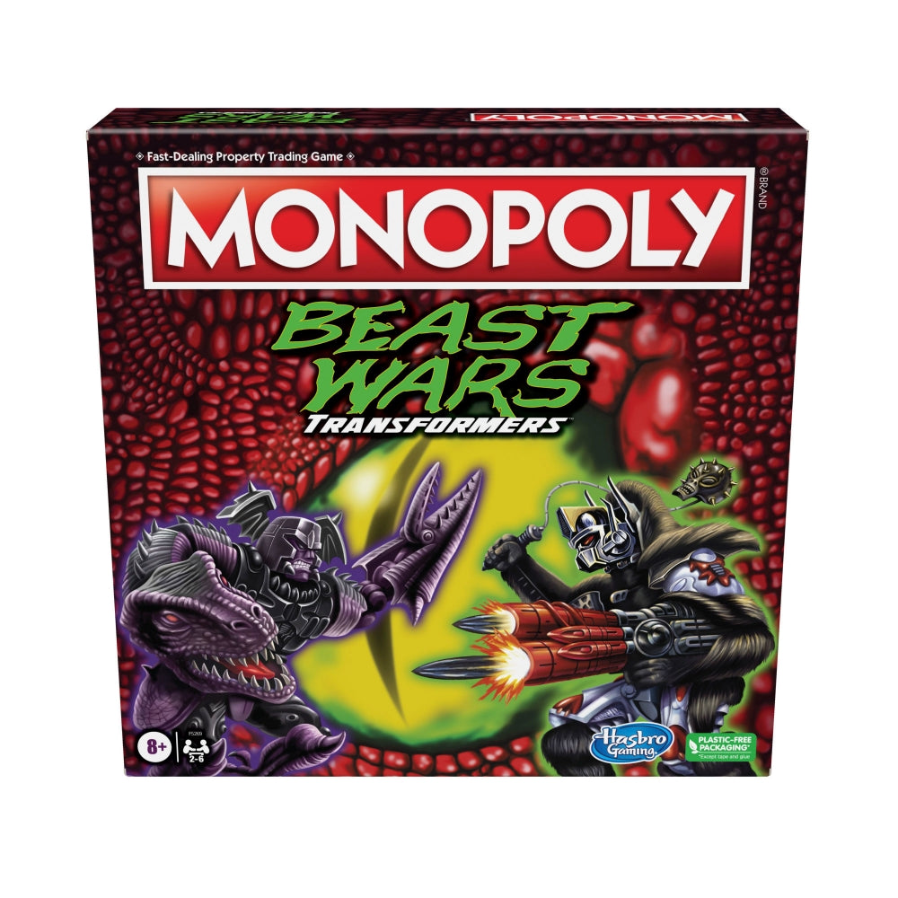 Monopoly: Transformers Beast Wars (ONLINE ORDER ONLY)