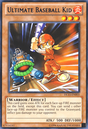 Ultimate Baseball Kid (Purple) [DL15-EN003] Rare (ONLINE ORDER ONLY)