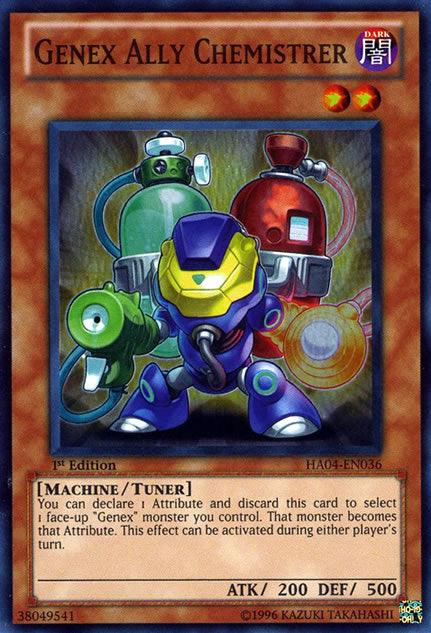Genex Ally Chemistrer [HA04-EN036] Super Rare (ONLINE ORDER ONLY)